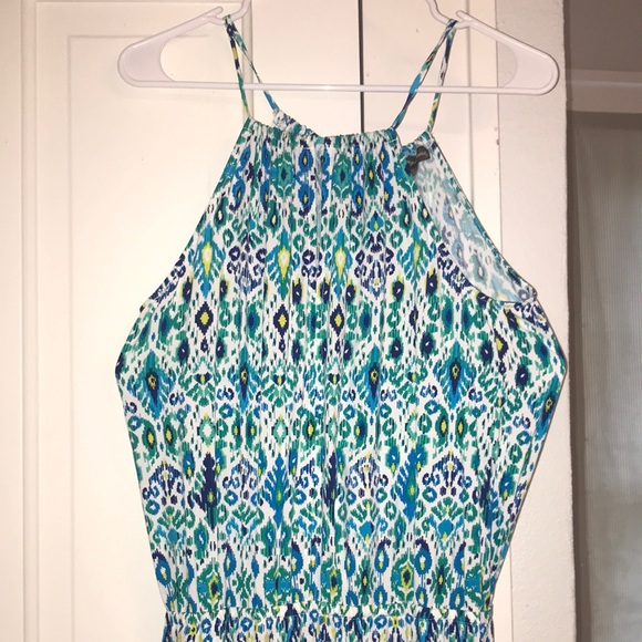 Tommy Bahama halter dress ikat print - Picture 1 of 4